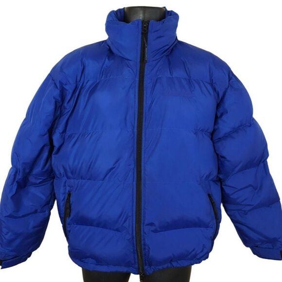 Polo Sport Ralph Lauren Down Puffy Jacket Vintage 90s Puffer Mens Size Medium - Picture 1 of 8